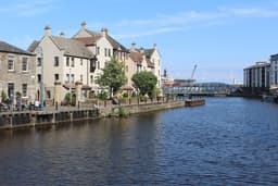 The Water of Leith at the Shore